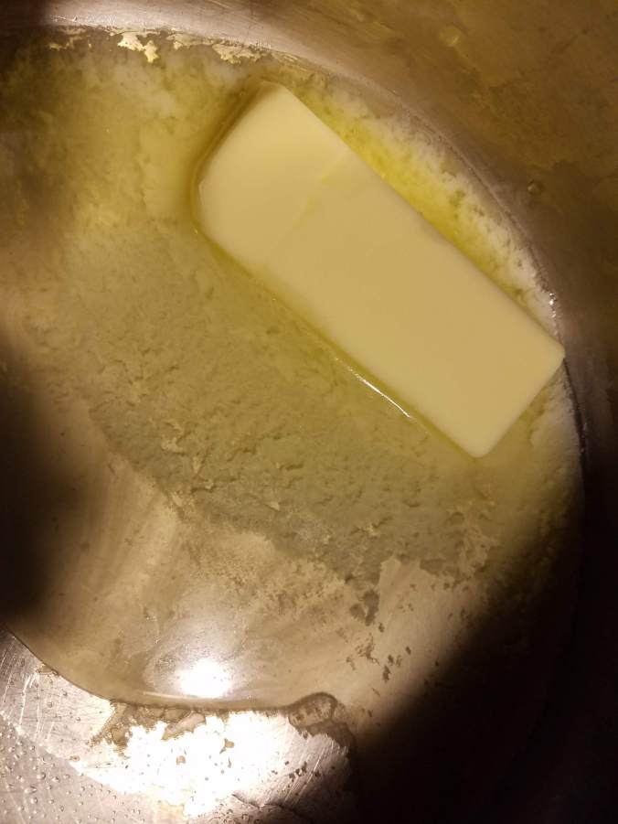 melting butter