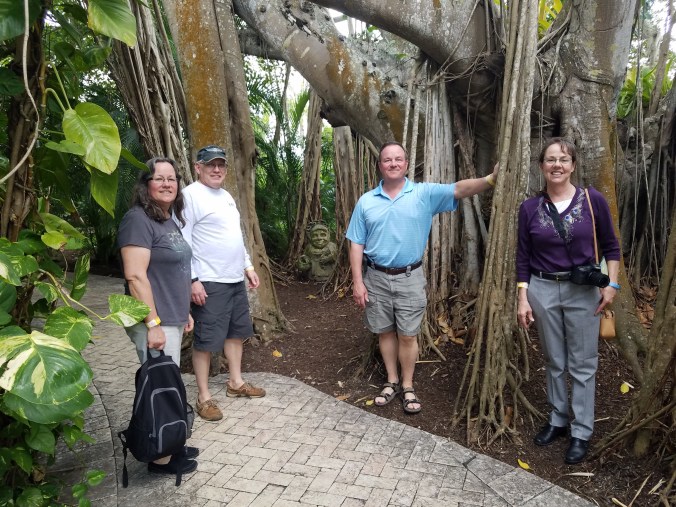 Debra, Brian Fred and Dina among banyan trees.jpg